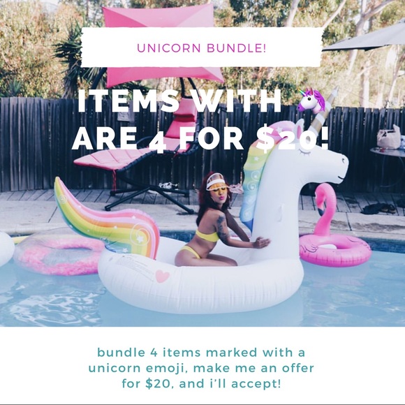 unicorn bundle! 4 for $20!